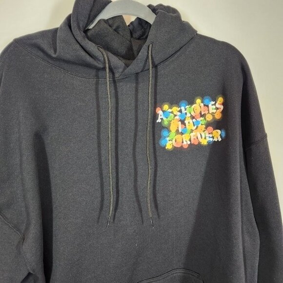 Assholes Live Forever‎ Holiday Lights Logo Hoodie Size XL - Picture 2 of 5